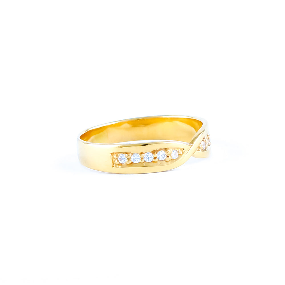22KT YELLOW GOLD LADIES RING (RI0002032) – Swarnamahal Jewellers Ltd