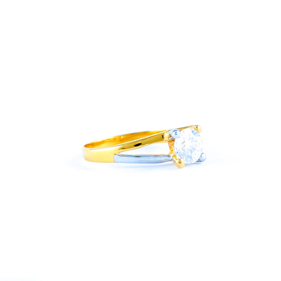 22KT YELLOW GOLD LADIES RING (RI0002034)