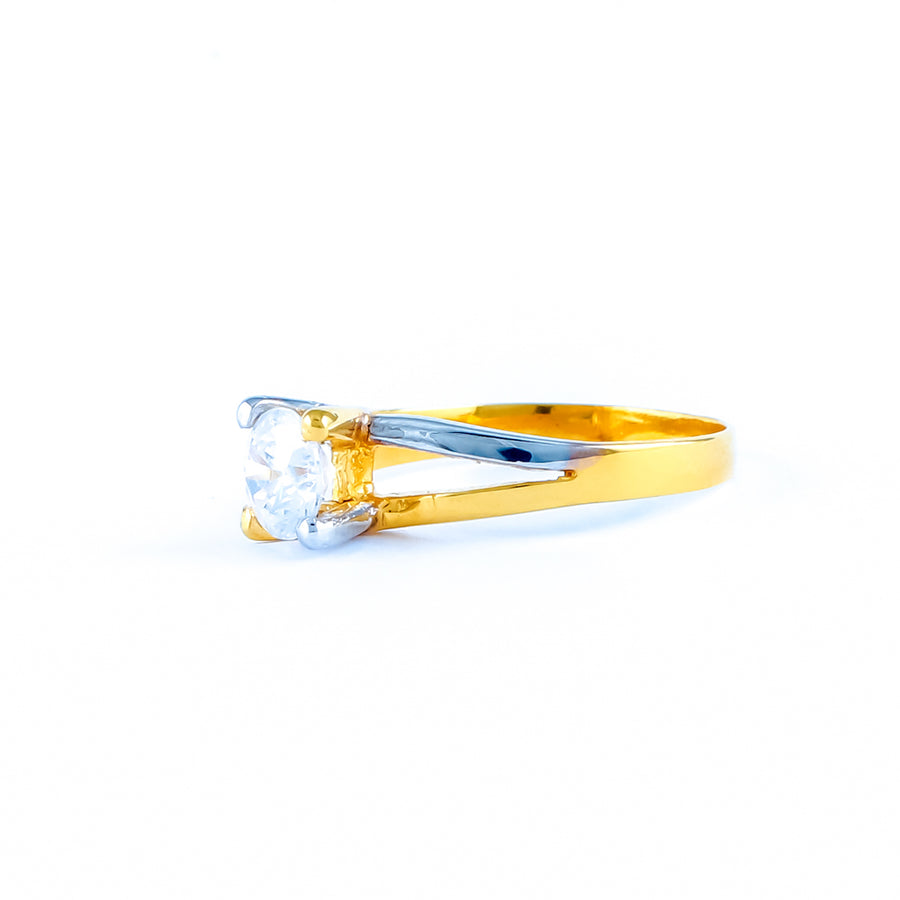22KT YELLOW GOLD LADIES RING (RI0002034)