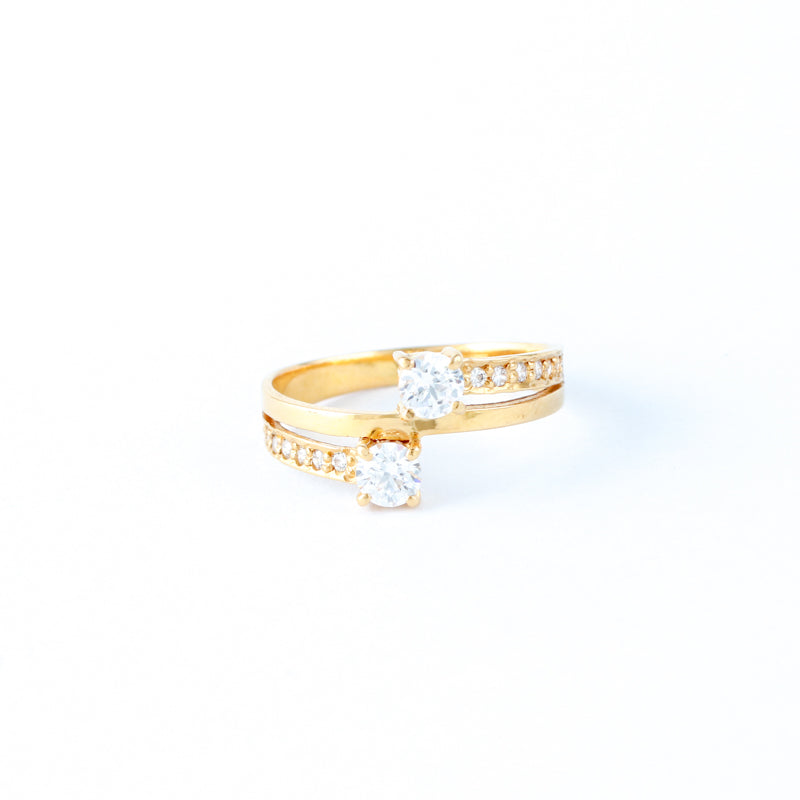 22KT YELLOW GOLD LADIES RING (RI0002071)