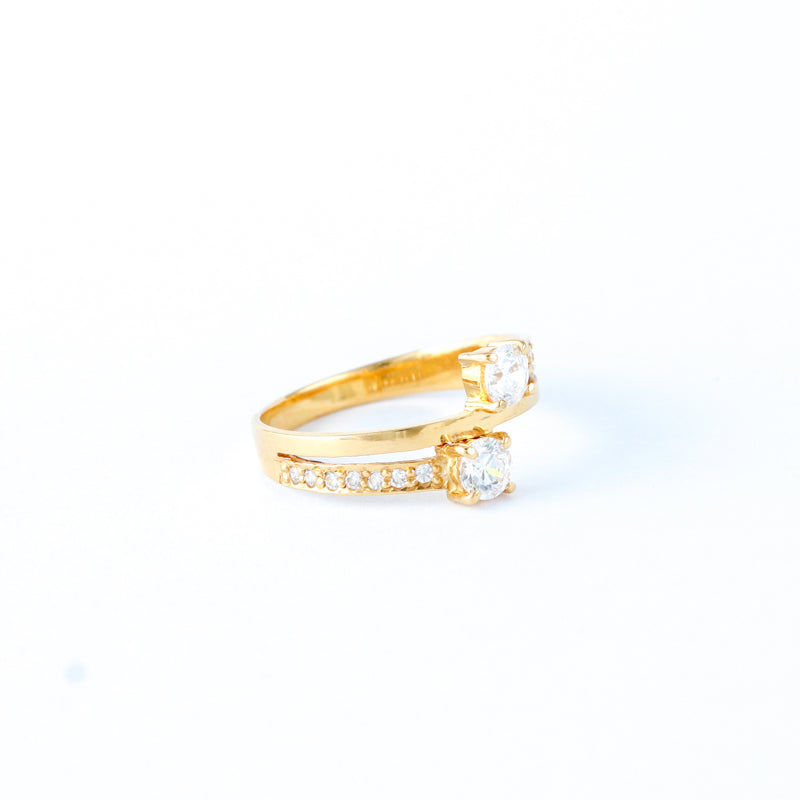 22KT YELLOW GOLD LADIES RING (RI0002071)