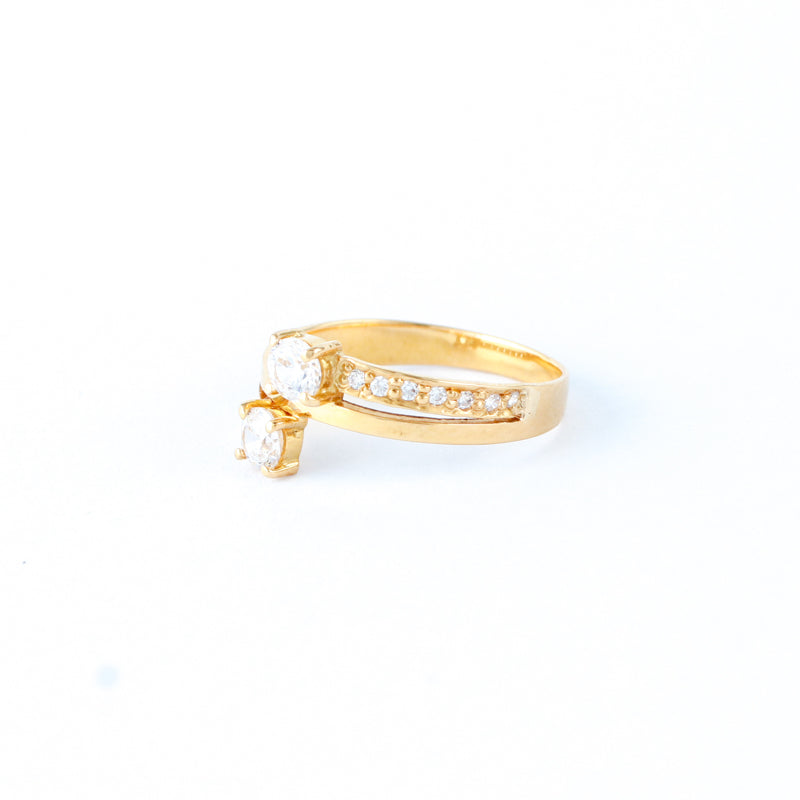 22KT YELLOW GOLD LADIES RING (RI0002071)