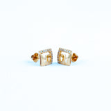 22KT YELLOW GOLD EAR STUD (ES0000116)