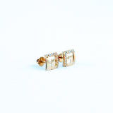 22KT YELLOW GOLD EAR STUD (ES0000116)