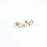 22KT YELLOW GOLD EAR STUD (ES0001028)