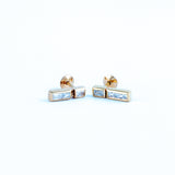 22KT YELLOW GOLD EAR STUD (ES0001364)