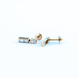 22KT YELLOW GOLD EAR STUD (ES0001364)