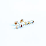 22KT YELLOW GOLD EAR STUD (ES0001364)