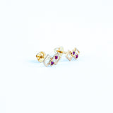 22KT YELLOW GOLD EAR STUD (ES0001377)